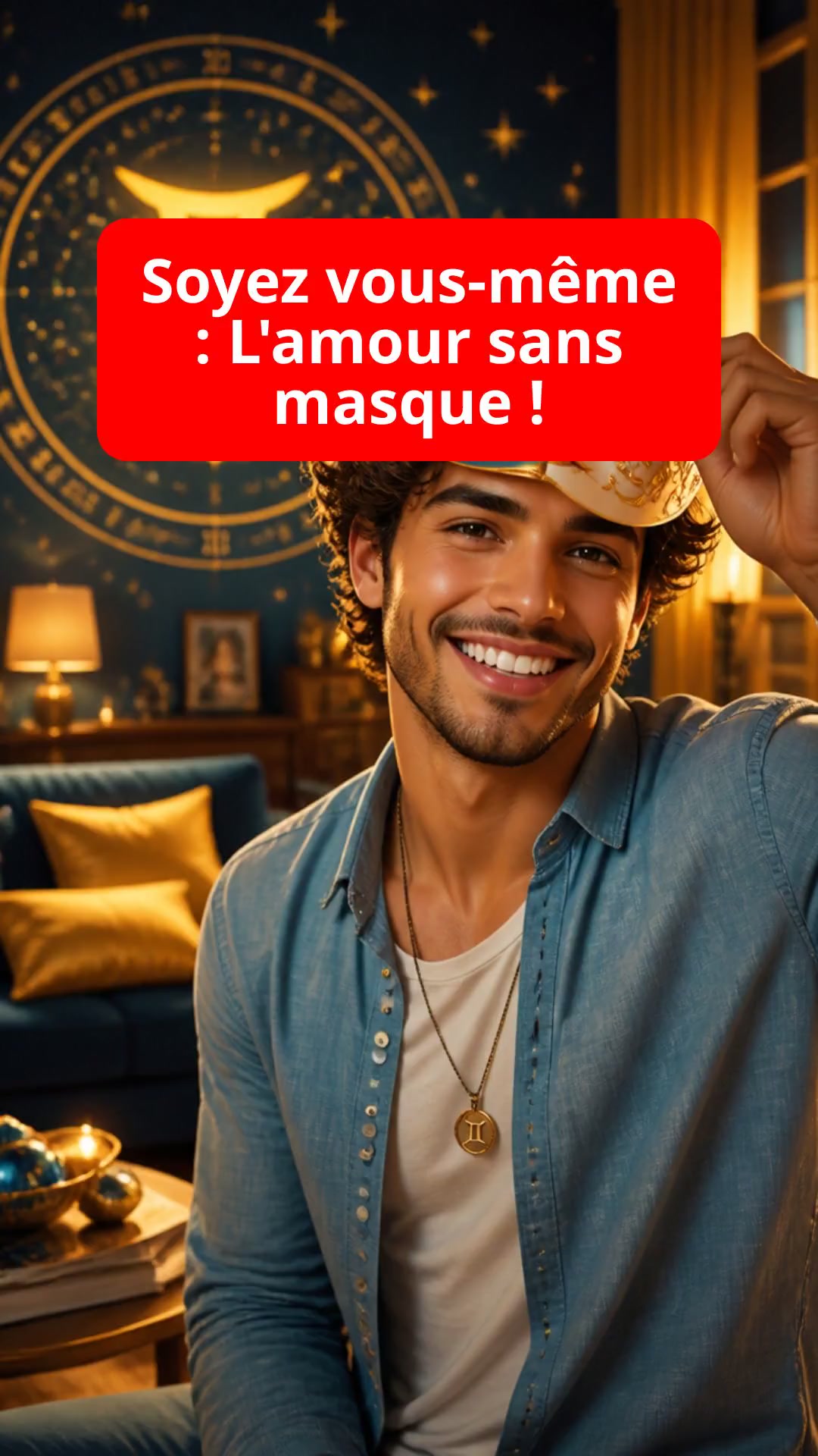 Soyez vous-même : L'amour sans masque !