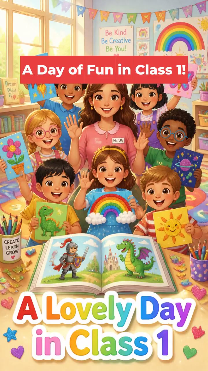 A Day of Fun in Class 1!
