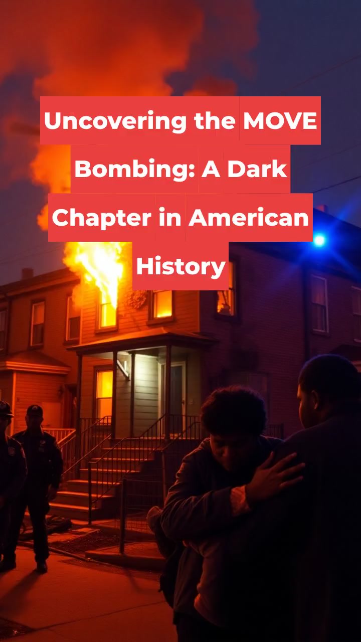 Uncovering the MOVE Bombing: A Dark Chapter in American History