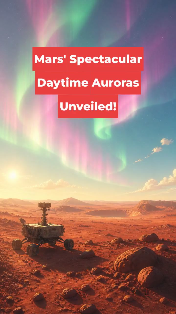 Mars' Spectacular Daytime Auroras Unveiled!