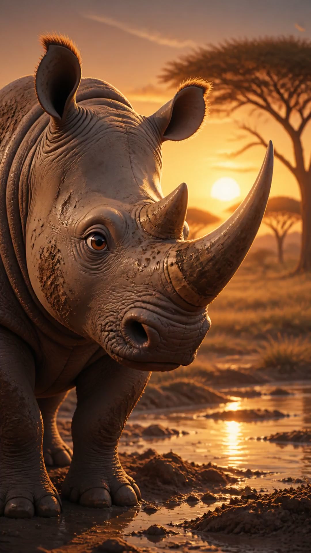 Rhinocéros : Le géant paisible en danger !