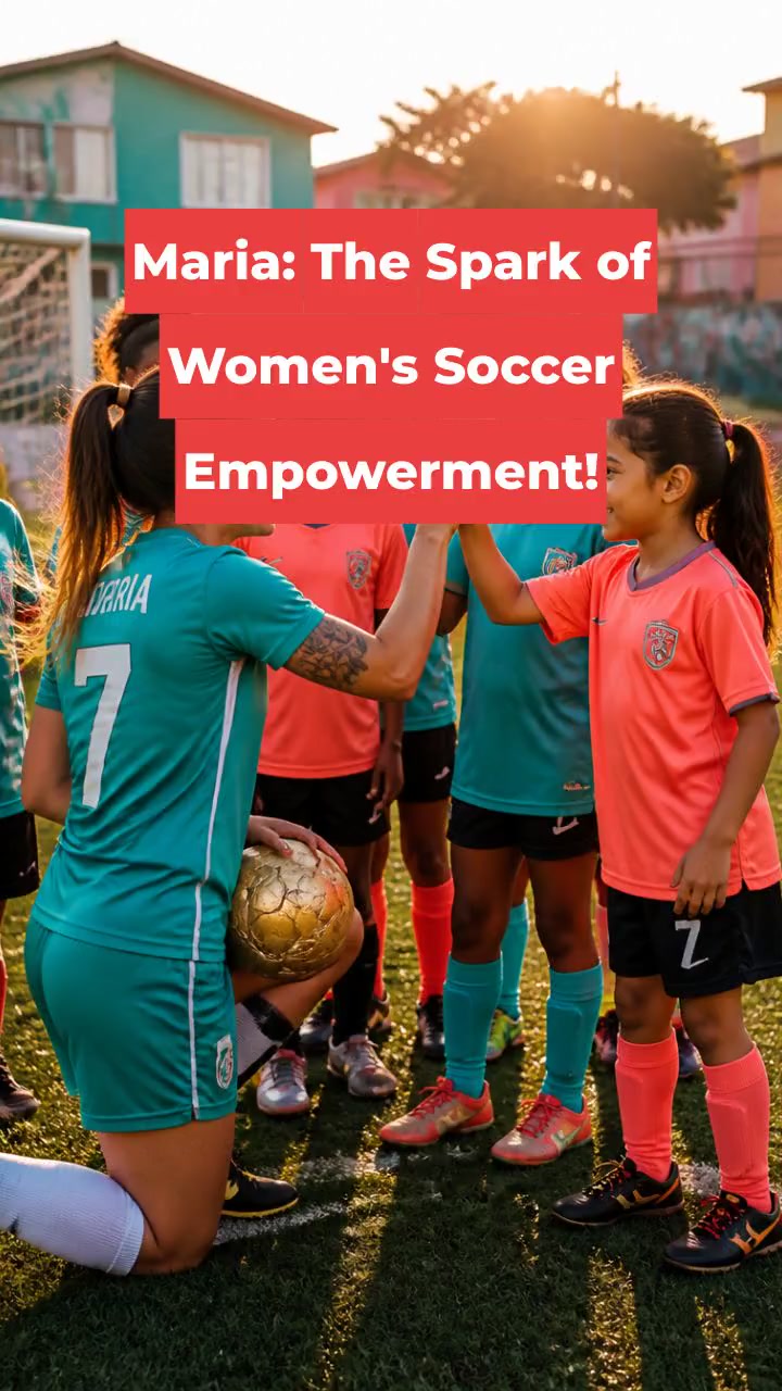 Maria: The Spark of Women's Soccer Empowerment!