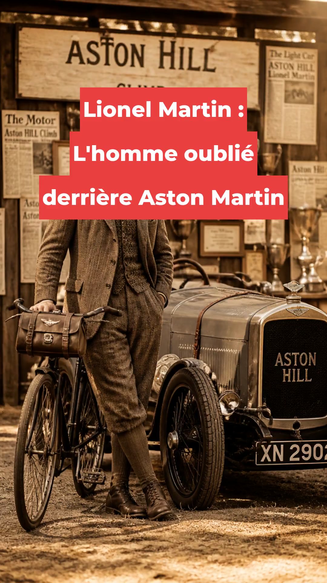 Lionel Martin : L'homme oublié derrière Aston Martin