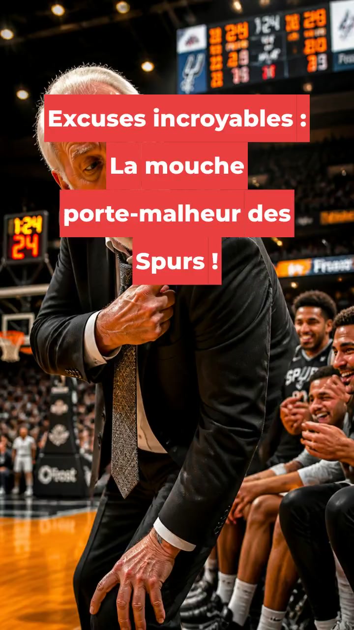 Excuses incroyables : La mouche porte-malheur des Spurs !