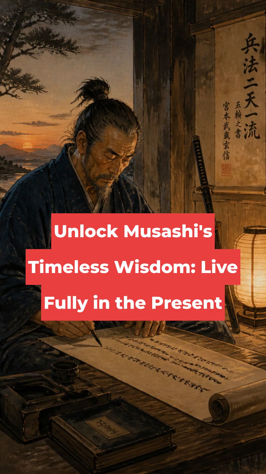 Unlock Musashi's Timeless Wisdom: Live Fully in the Present