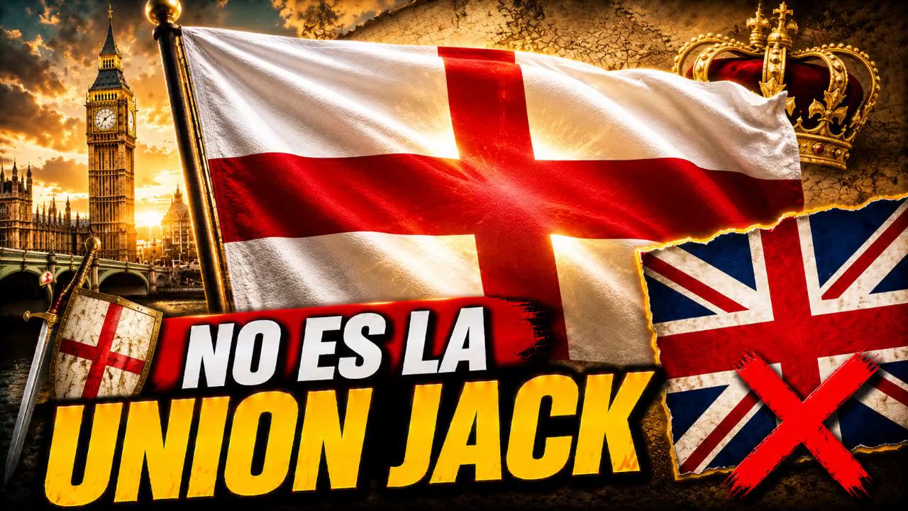 La Verdadera Bandera de Inglaterra y su Historia