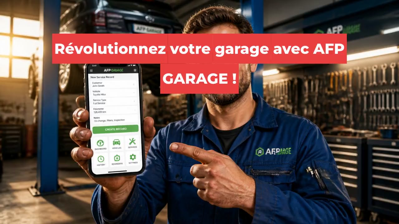Révolutionnez votre garage avec AFP GARAGE !