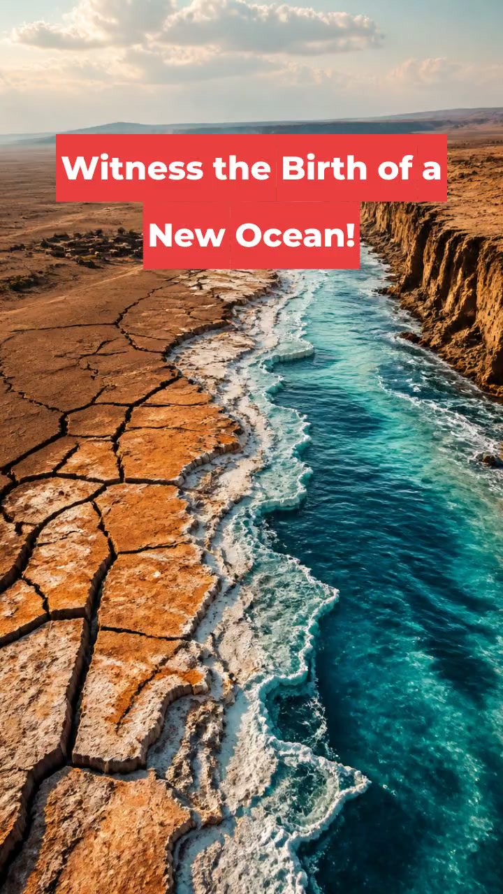 Witness the Birth of a New Ocean!