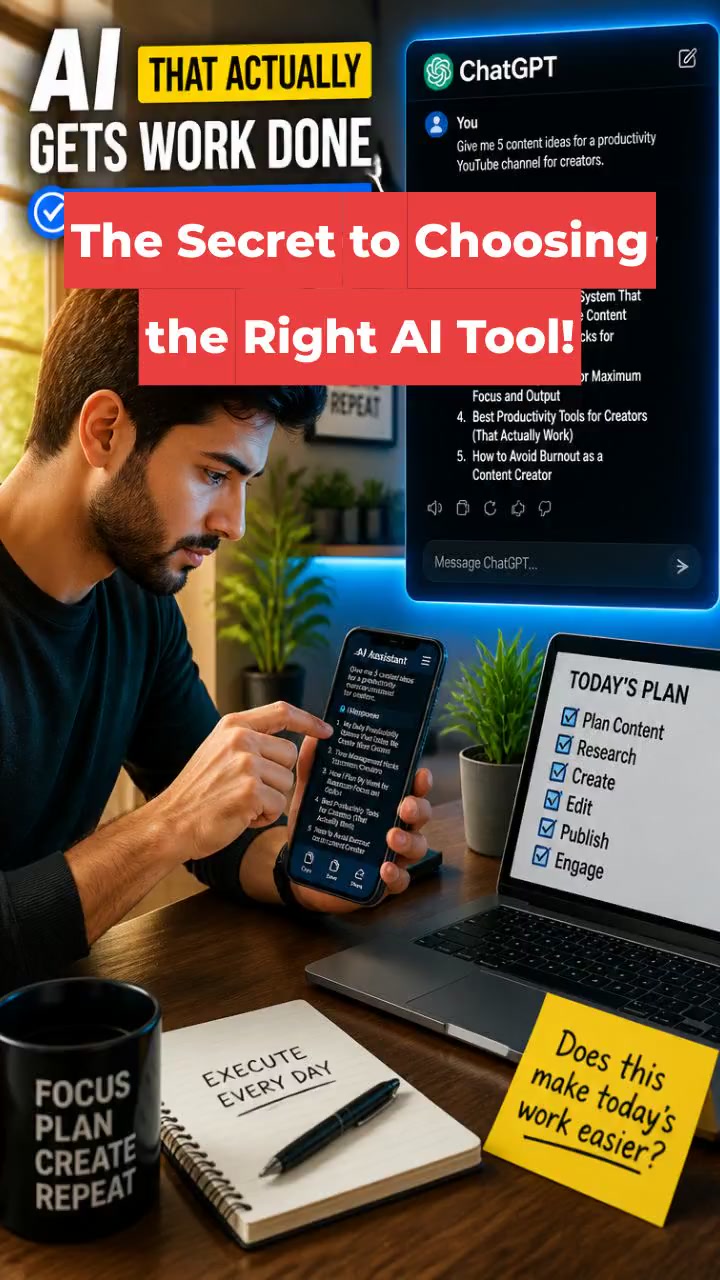 The Secret to Choosing the Right AI Tool!