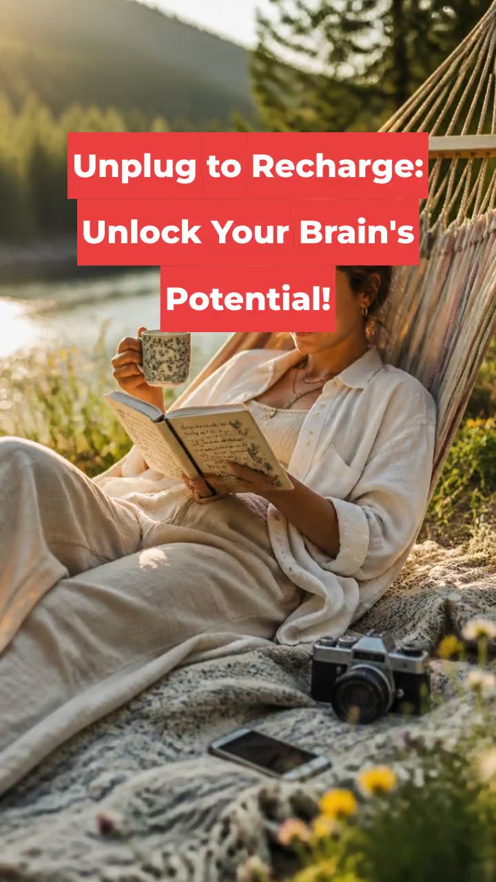 Unplug to Recharge: Unlock Your Brain's Potential!