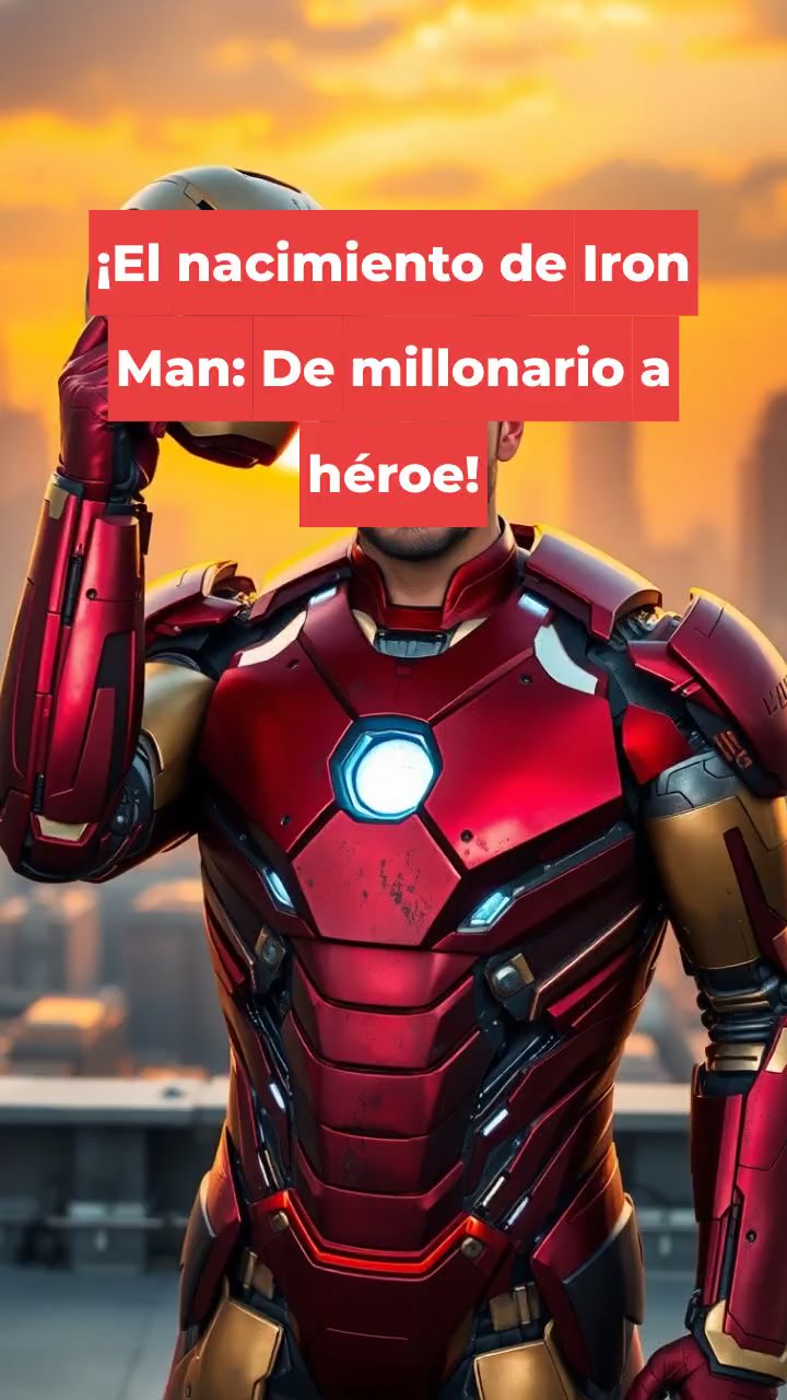 ¡El nacimiento de Iron Man: De millonario a héroe!