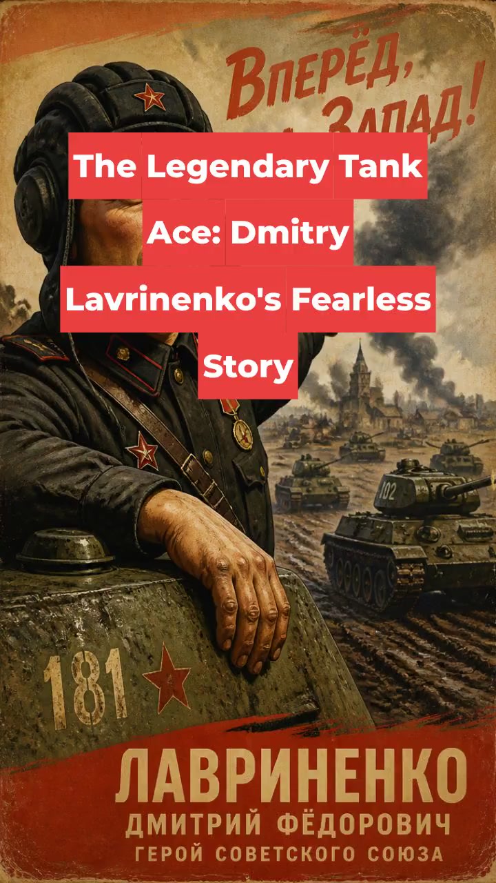 The Legendary Tank Ace: Dmitry Lavrinenko's Fearless Story