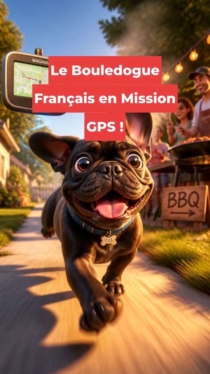 Le Bouledogue Français en Mission GPS !