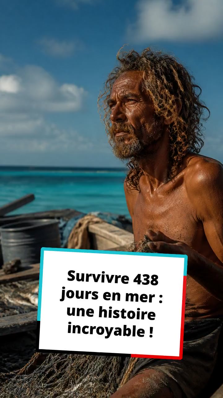 Survivre 438 jours en mer : une histoire incroyable !