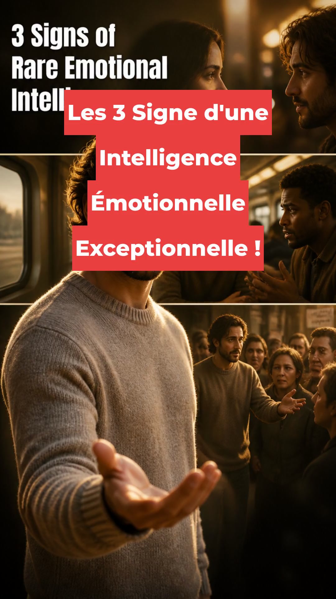 Les 3 Signe d'une Intelligence Émotionnelle Exceptionnelle !
