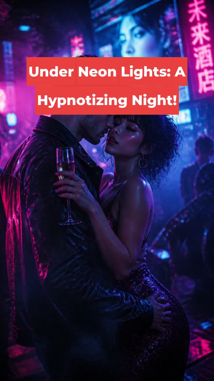 Under Neon Lights: A Hypnotizing Night!