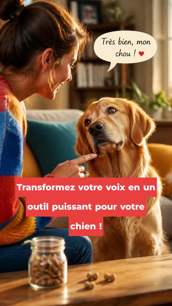 Transformez votre voix en un outil puissant pour votre chien !
