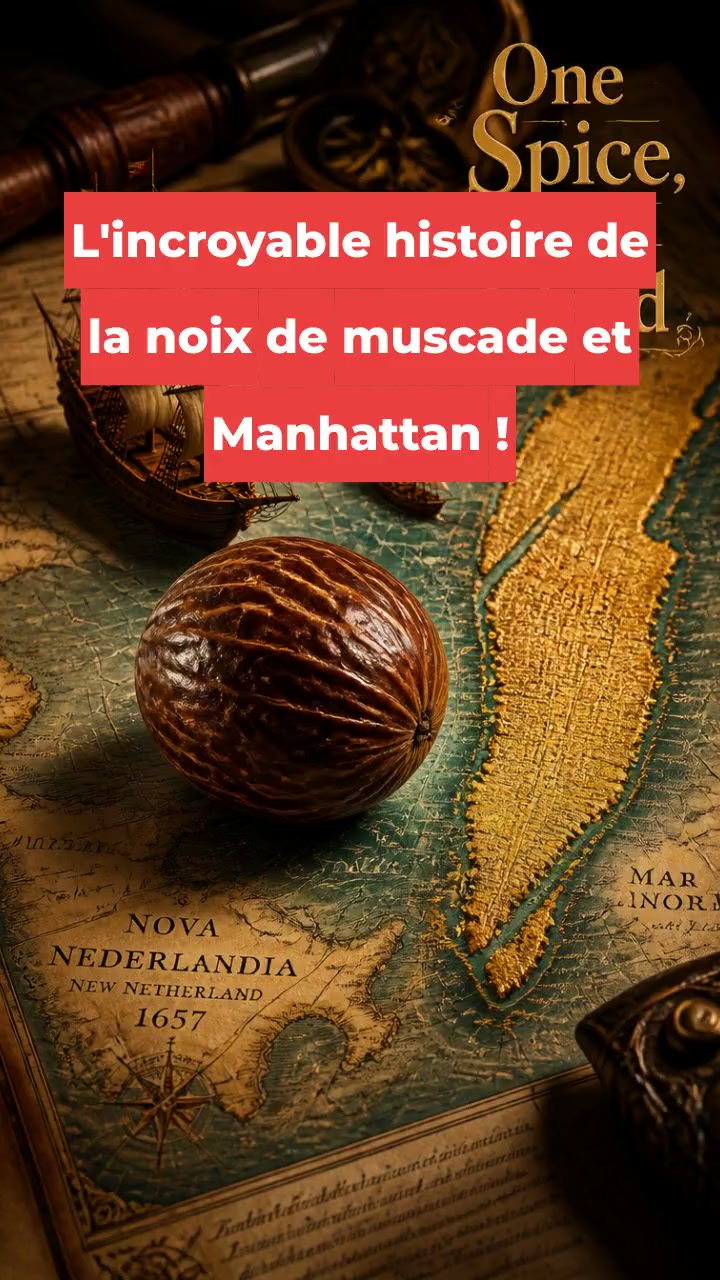 L'incroyable histoire de la noix de muscade et Manhattan !