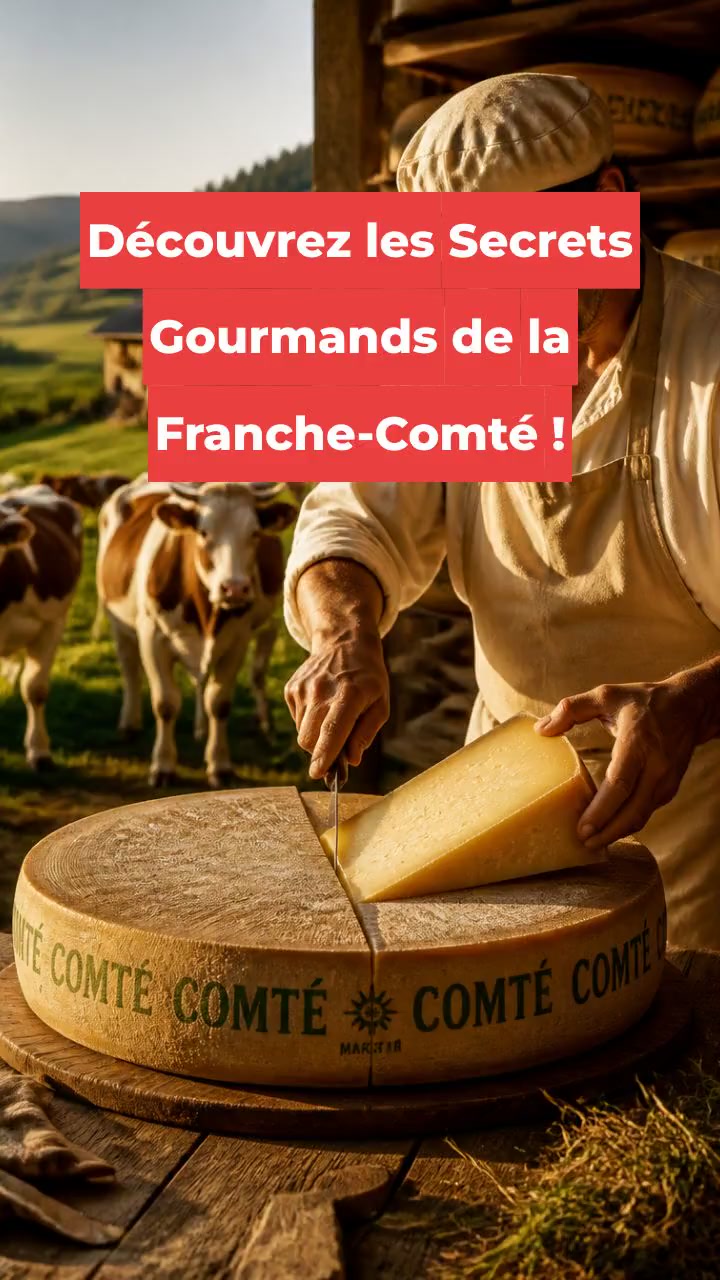 Découvrez les Secrets Gourmands de la Franche-Comté !