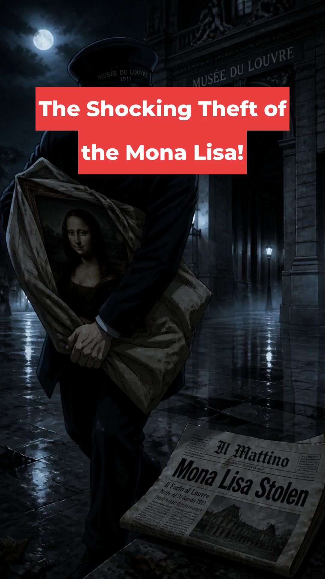 The Shocking Theft of the Mona Lisa!