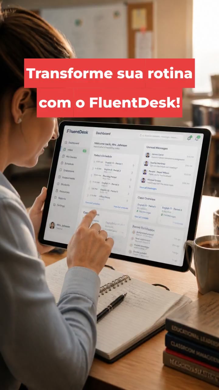 Transforme sua rotina com o FluentDesk!