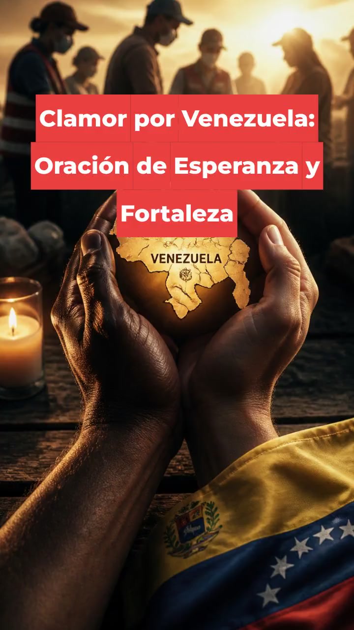 Clamor por Venezuela: Oración de Esperanza y Fortaleza