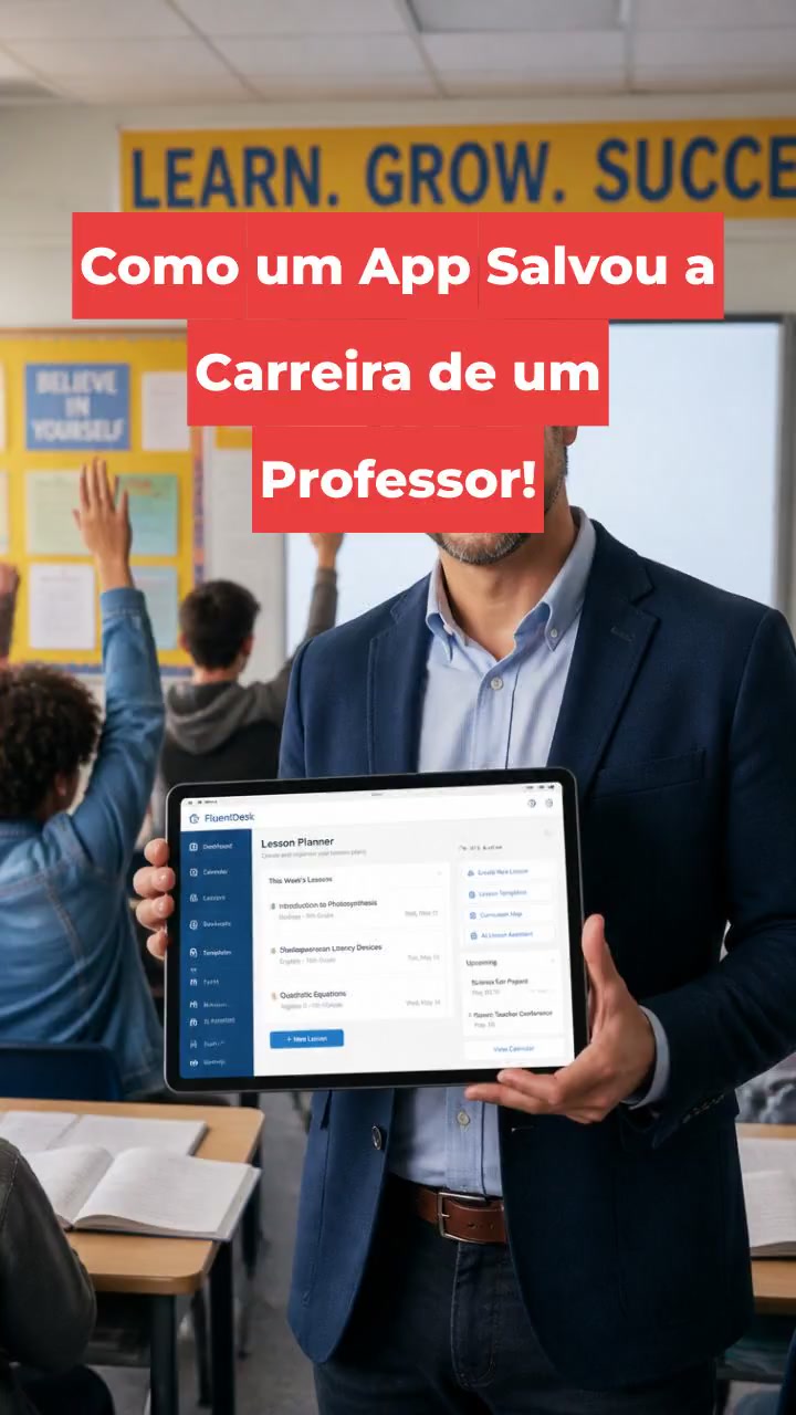 Como um App Salvou a Carreira de um Professor!