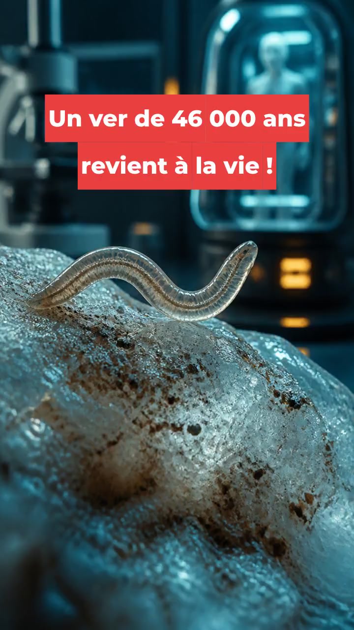 Un ver de 46 000 ans revient à la vie !