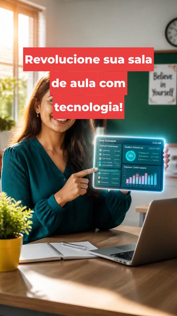 Revolucione sua sala de aula com tecnologia!