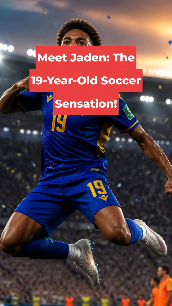 Meet Jaden: The 19-Year-Old Soccer Sensation!