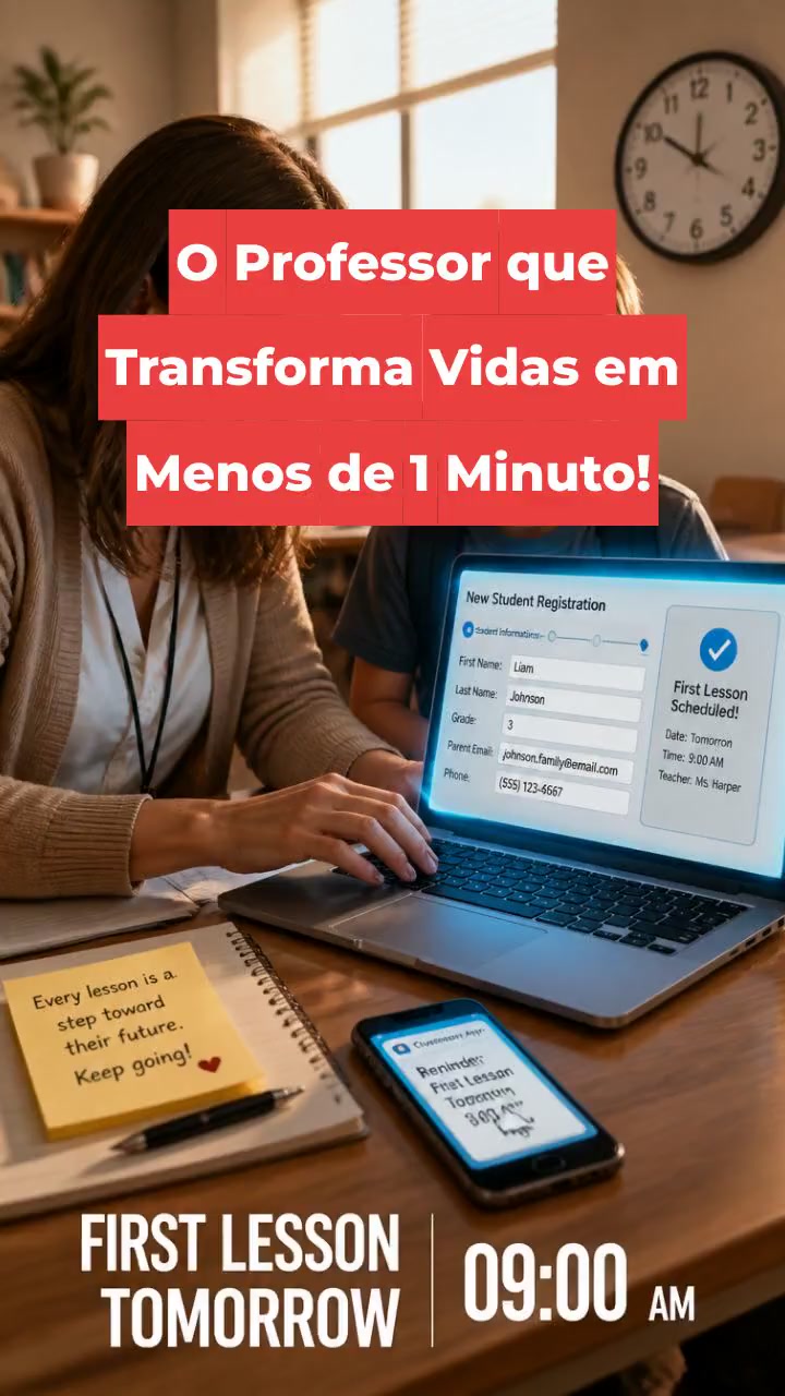 O Professor que Transforma Vidas em Menos de 1 Minuto!