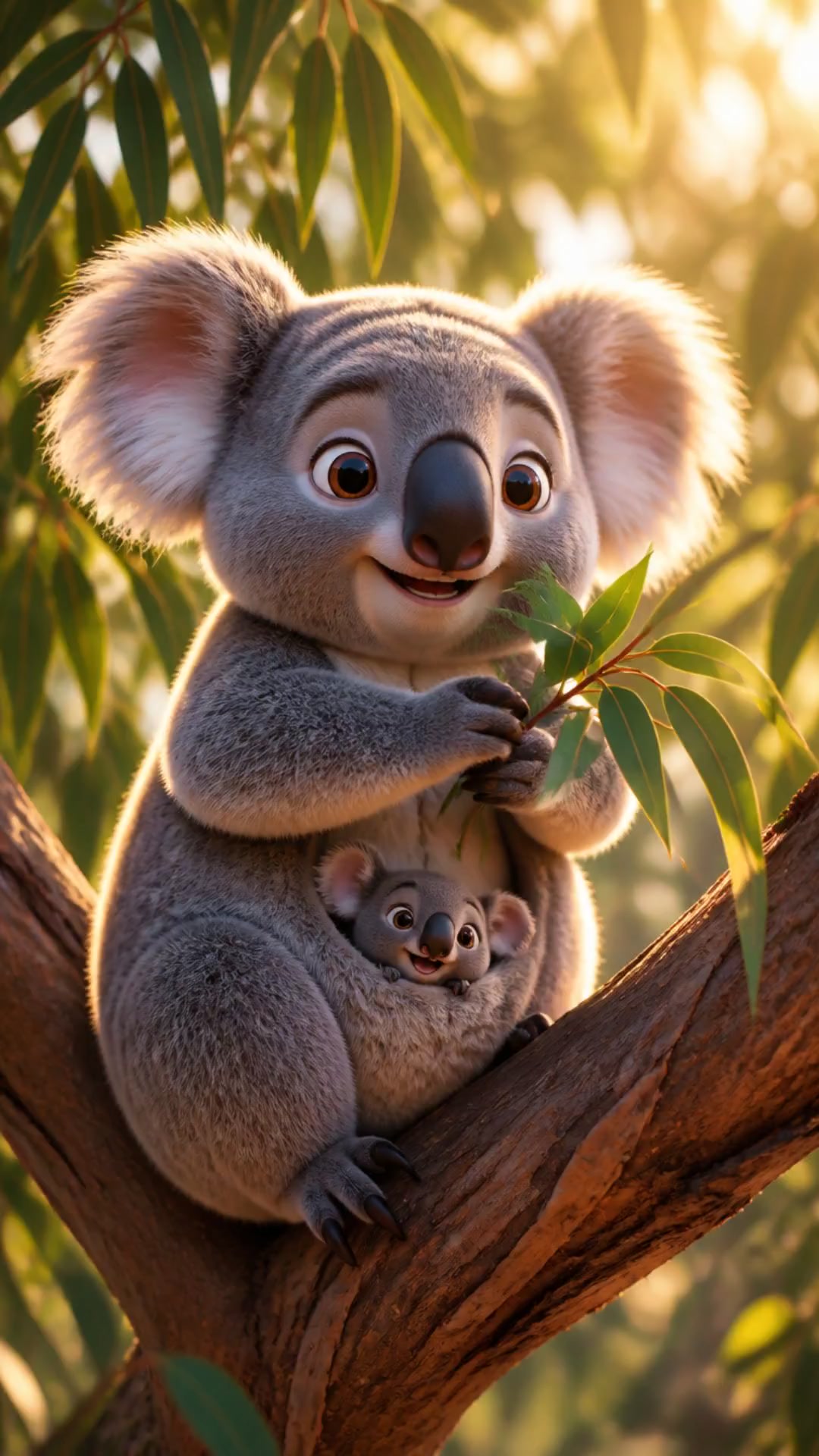 Découvrez le vrai visage du koala !