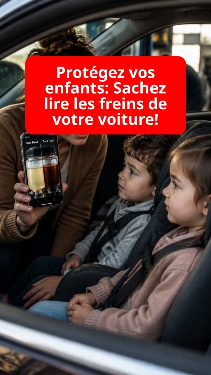 Protégez vos enfants: Sachez lire les freins de votre voiture!