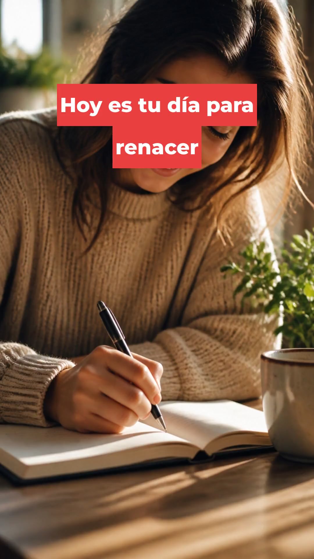 Hoy es tu día para renacer
