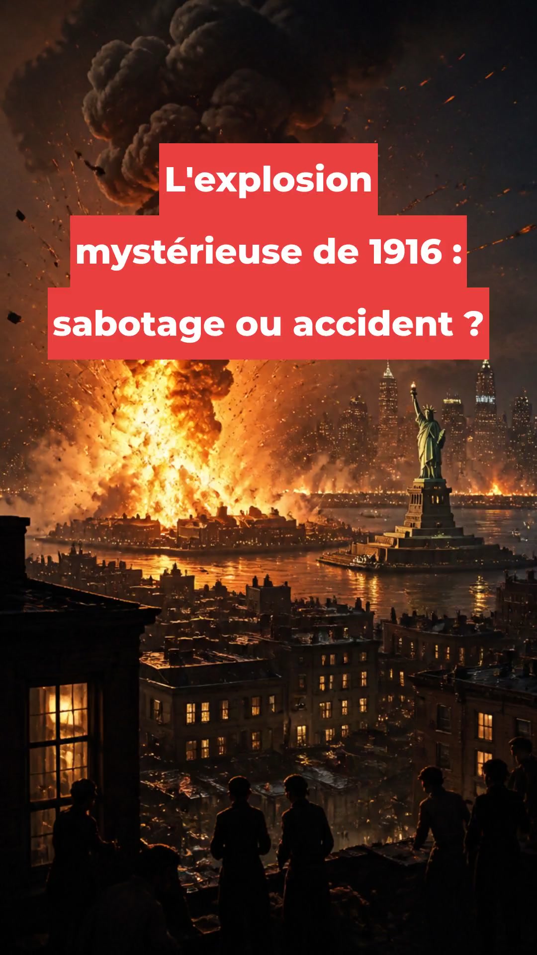 L'explosion mystérieuse de 1916 : sabotage ou accident ?