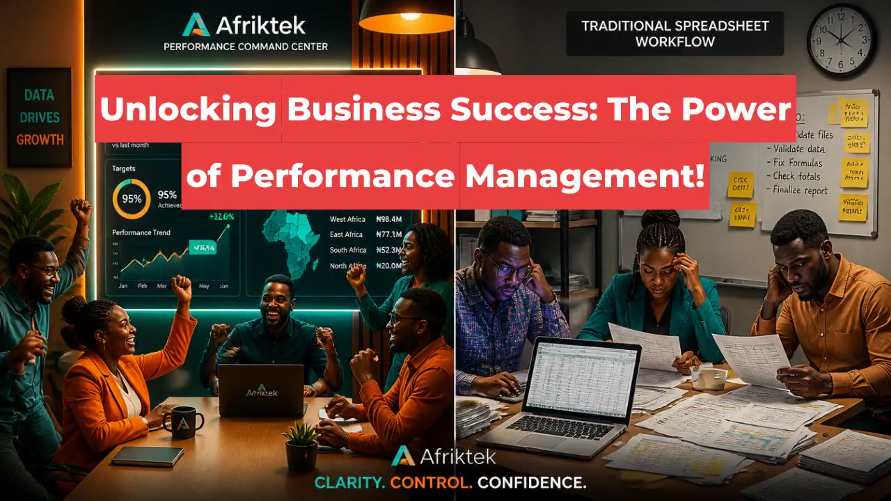 Unlocking Business Success: The Power of Performance Management!