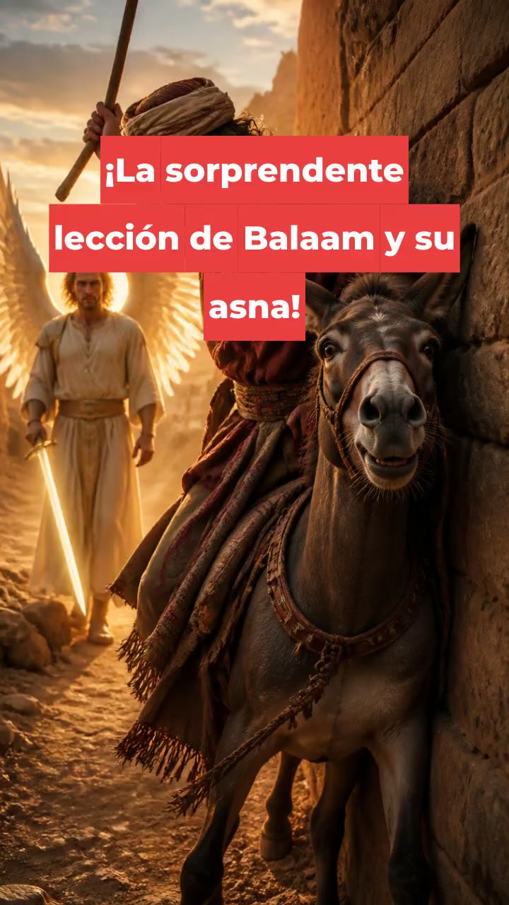 ¡La sorprendente lección de Balaam y su asna!