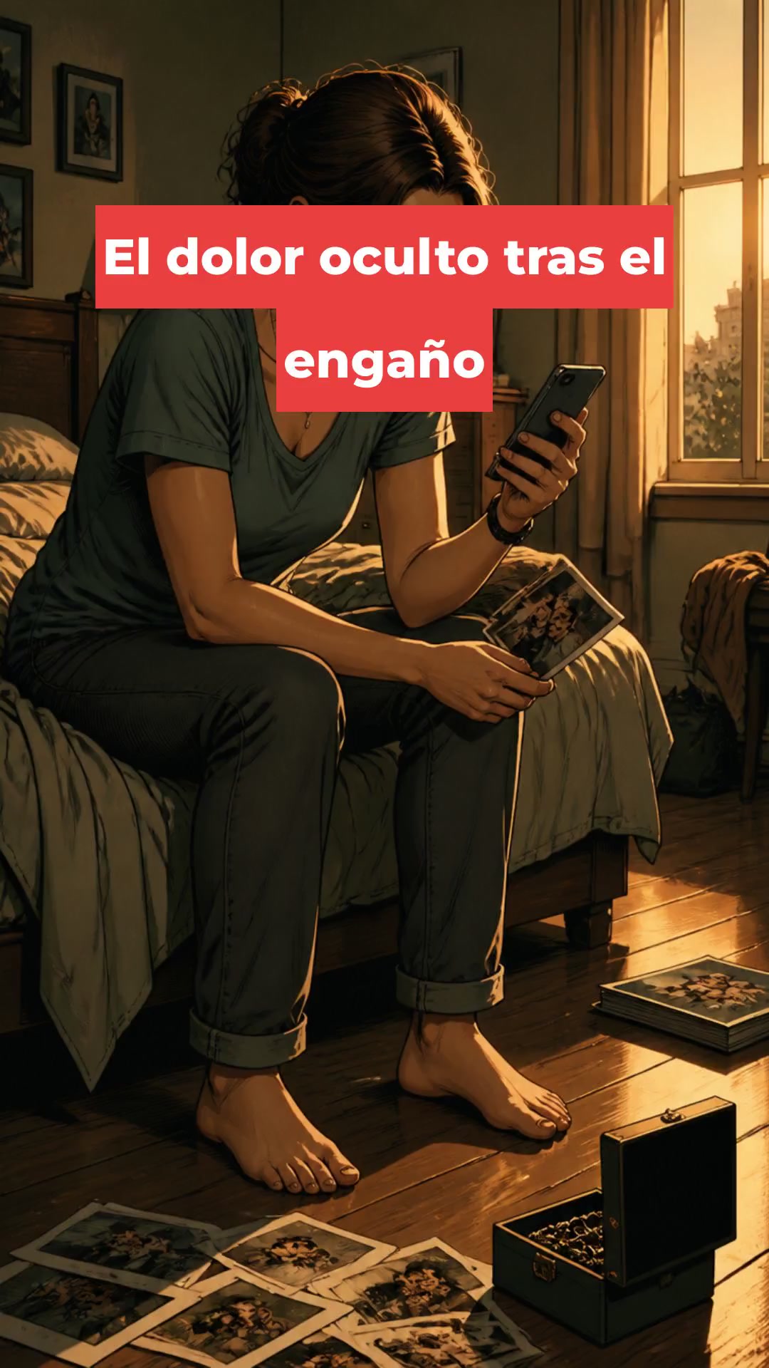 El dolor oculto tras el engaño