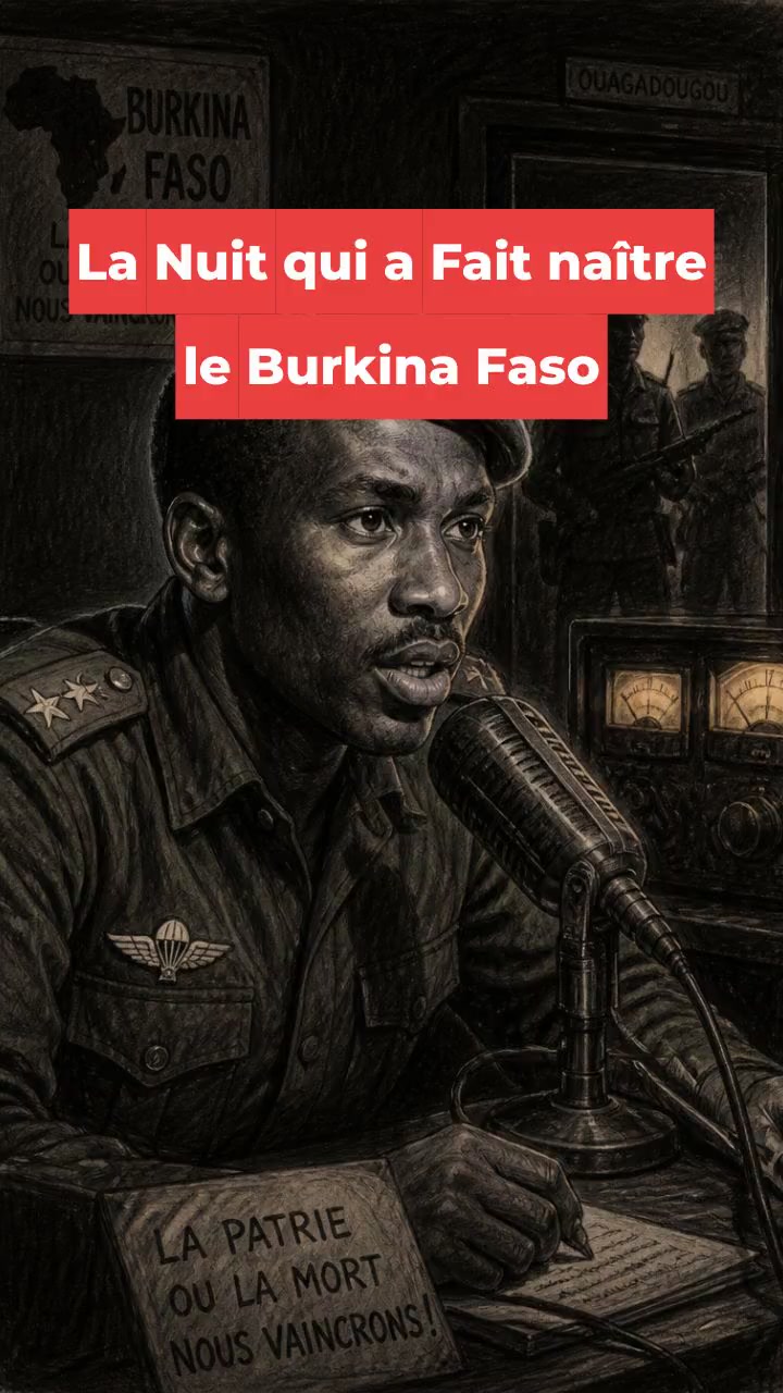 La Nuit qui a Fait naître le Burkina Faso