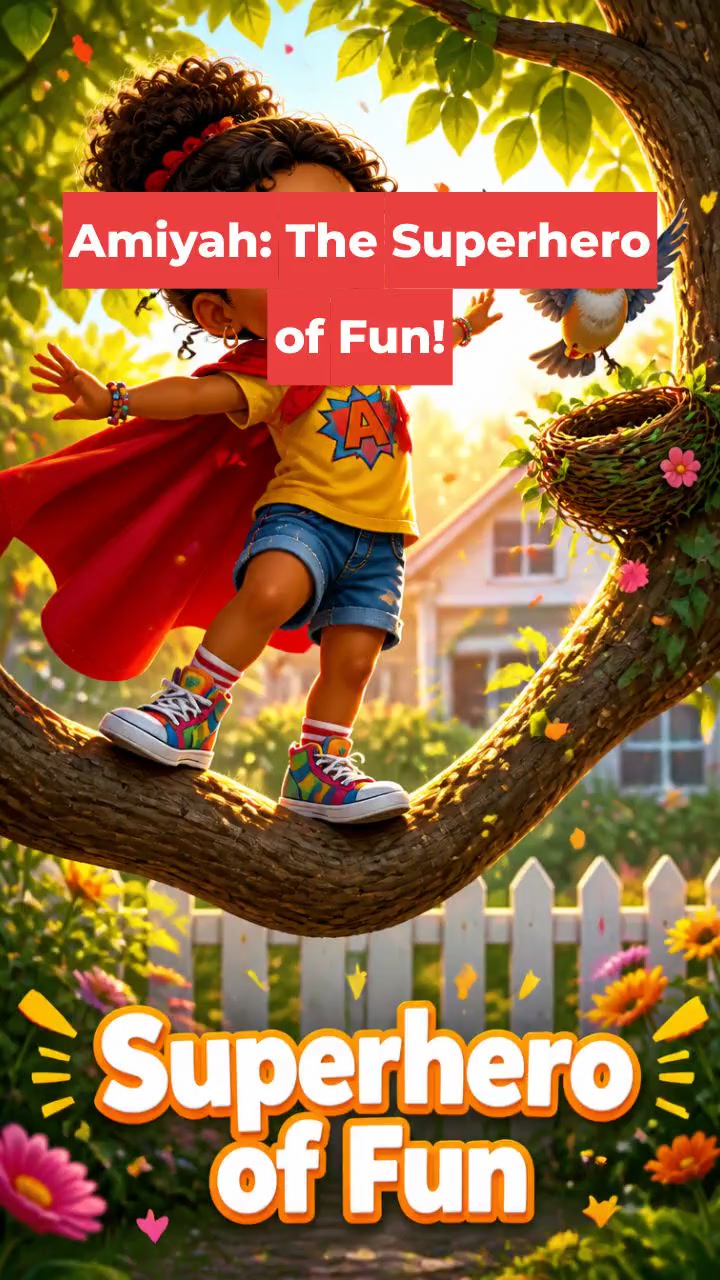 Amiyah: The Superhero of Fun!