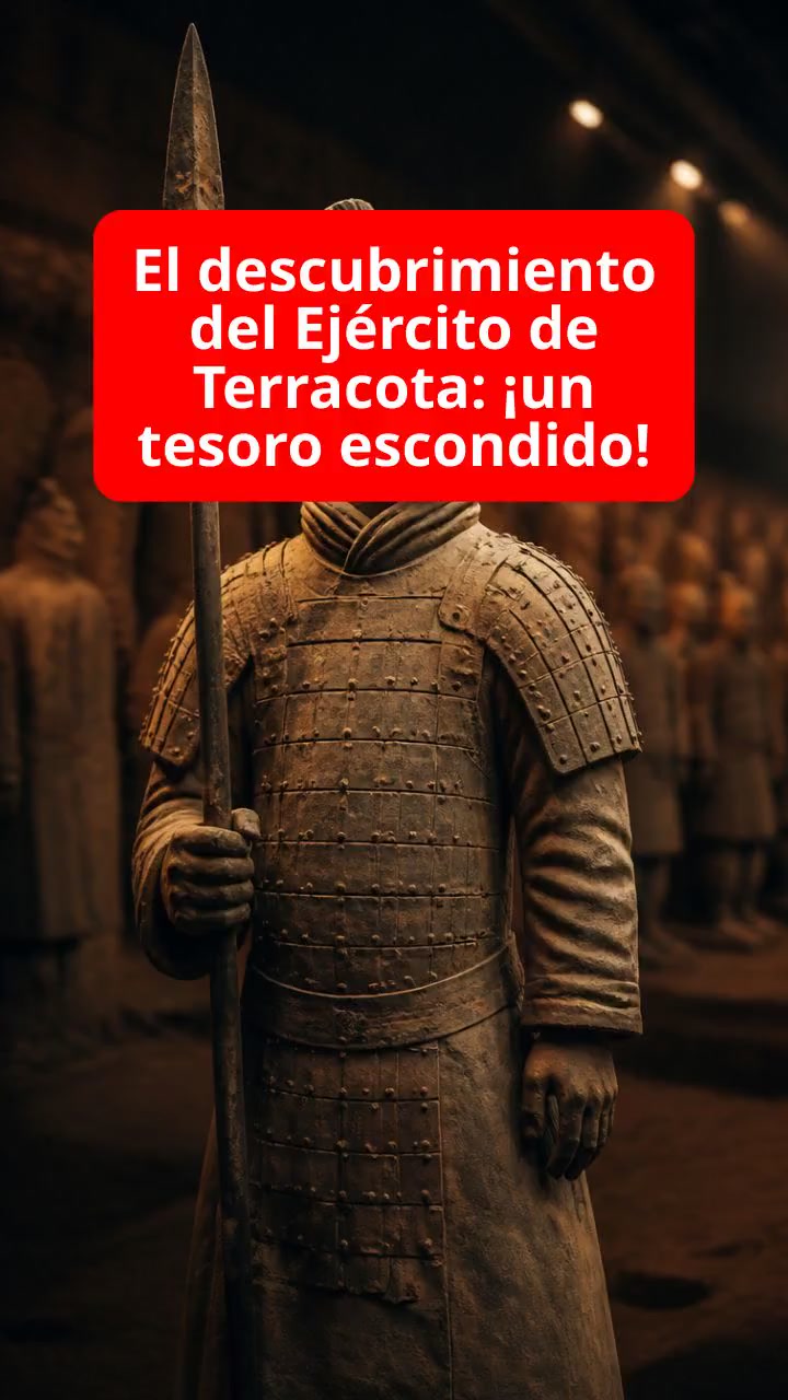 El descubrimiento del Ejército de Terracota: ¡un tesoro escondido!
