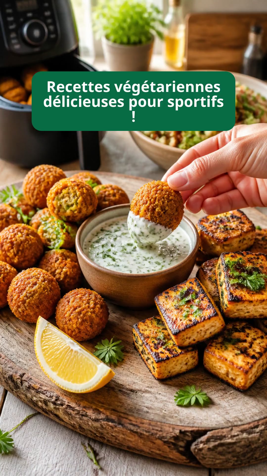 Recettes végétariennes délicieuses pour sportifs !