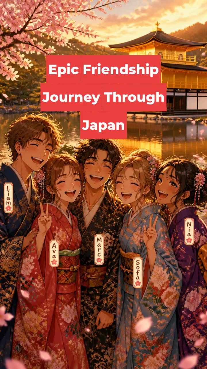 Epic Friendship Journey Through Japan
