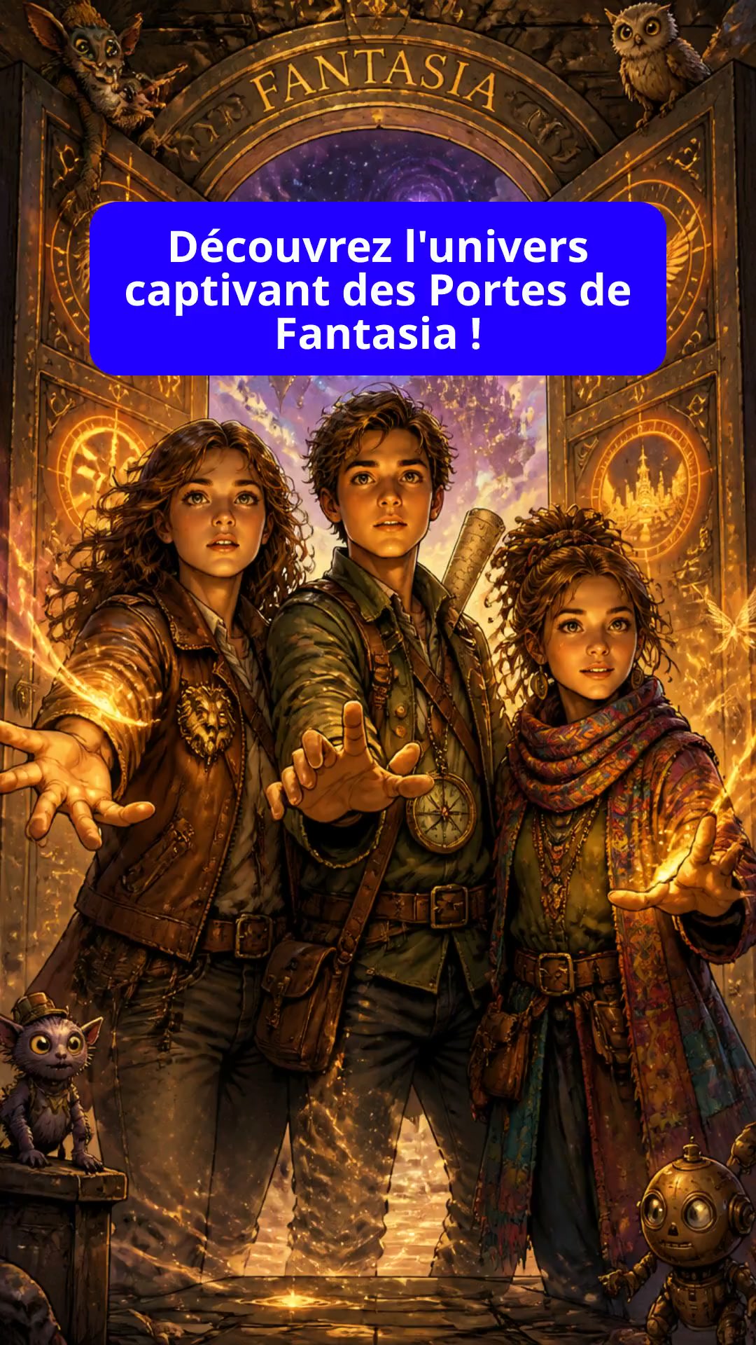 Découvrez l'univers captivant des Portes de Fantasia !