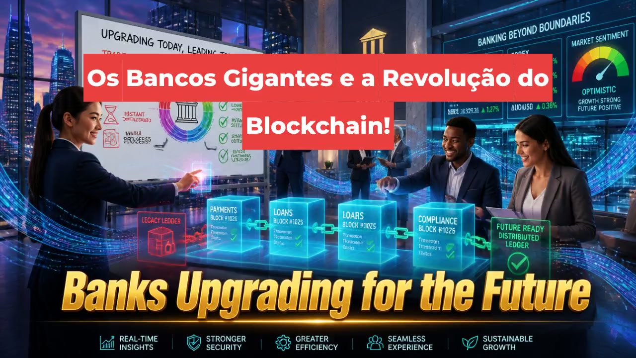 Os Bancos Gigantes e a Revolução do Blockchain!