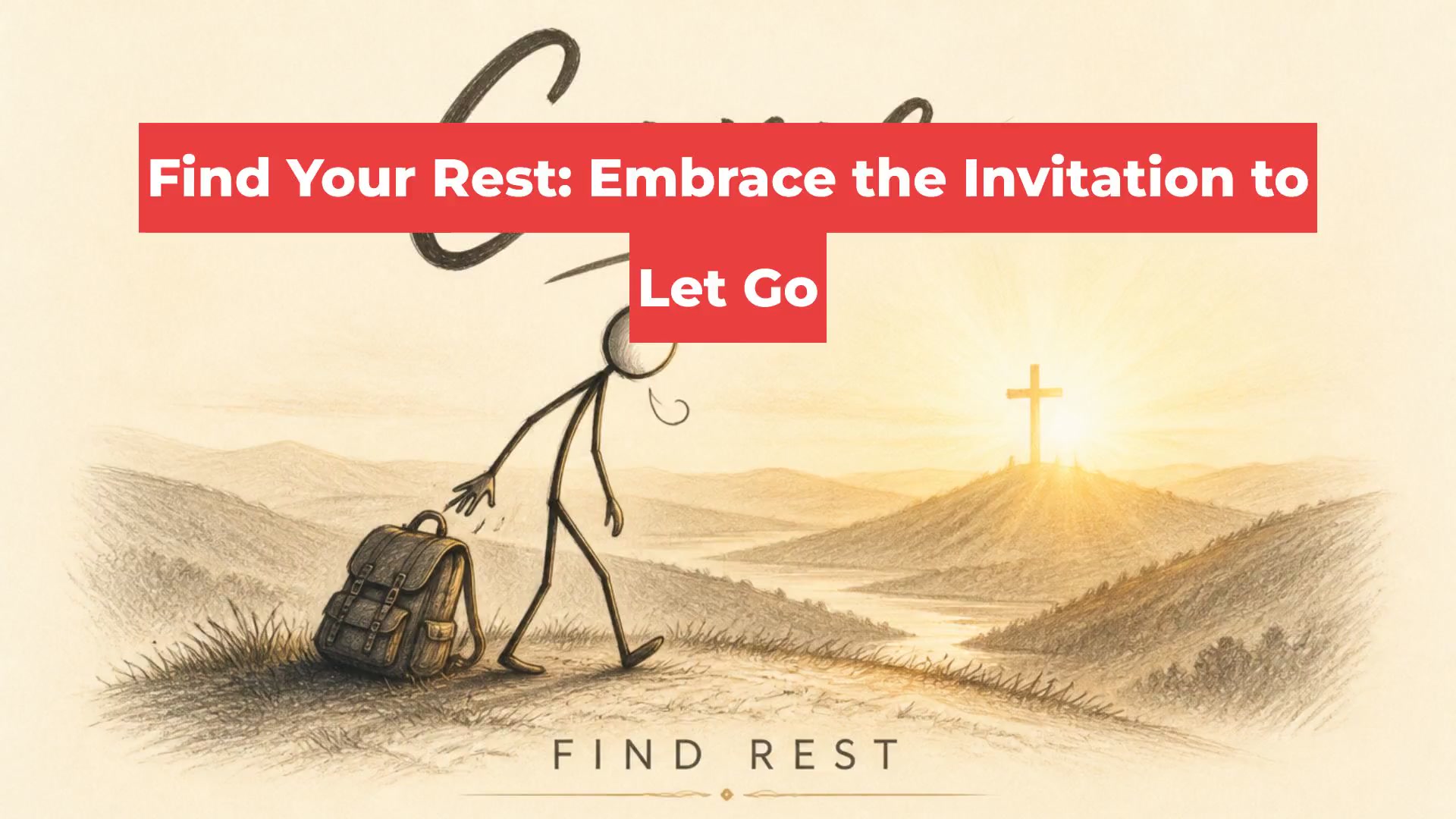 Find Your Rest: Embrace the Invitation to Let Go