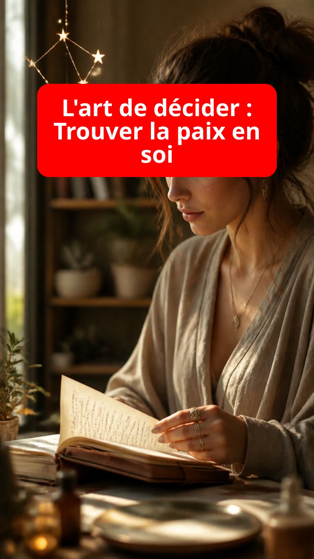 L'art de décider : Trouver la paix en soi