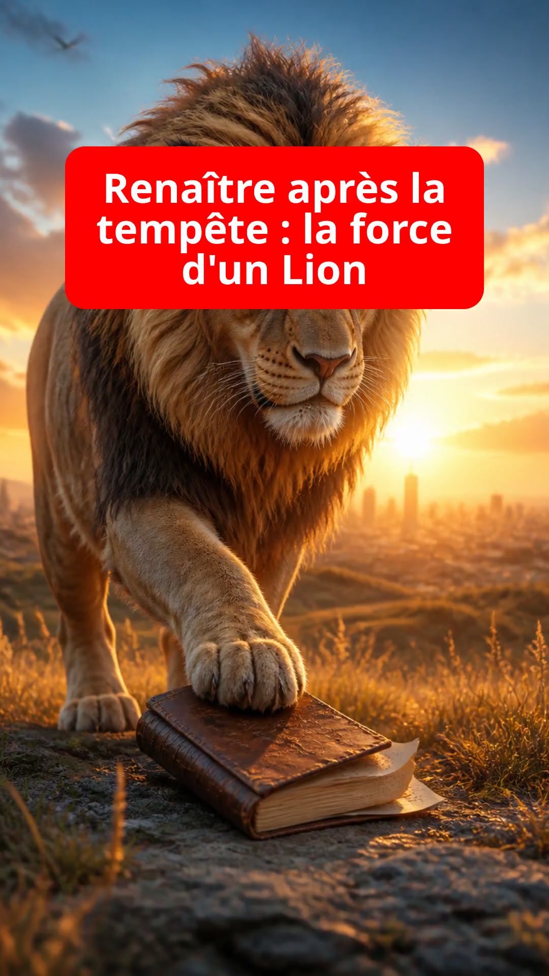 Renaître après la tempête : la force d'un Lion