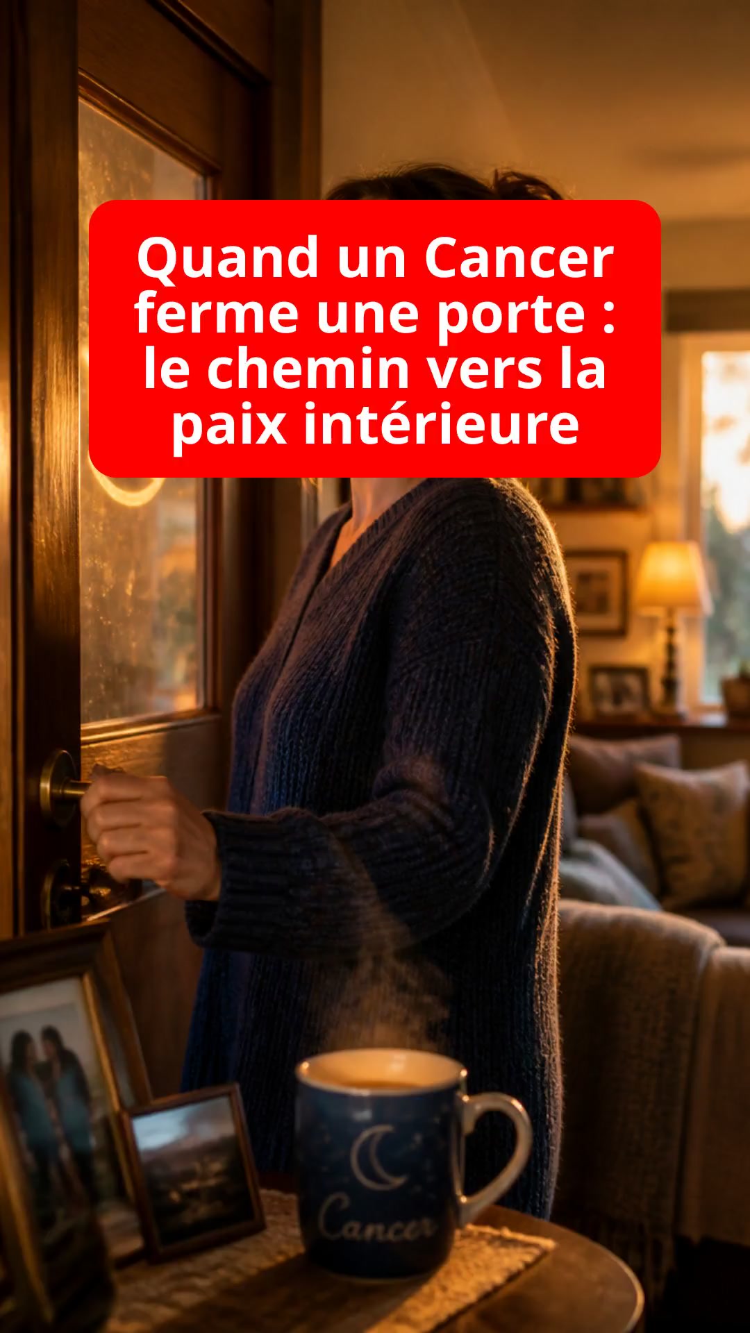 Quand un Cancer ferme une porte : le chemin vers la paix intérieure