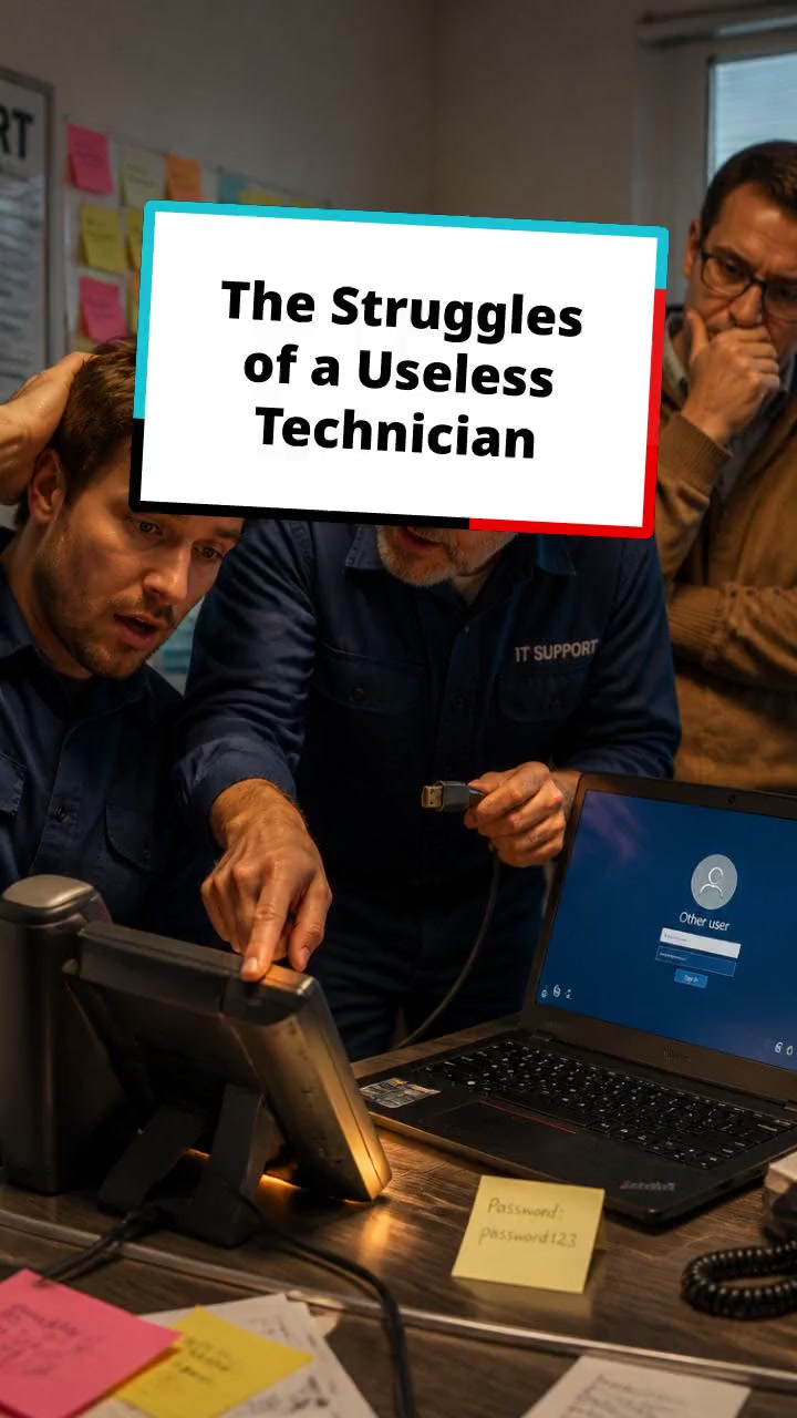 The Struggles of a Useless Technician